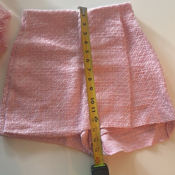 Zara tweed pink skort and top set - Picture 7 of 7